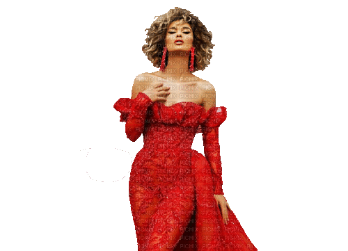 kvinna-röd-----woman--red - Gratis geanimeerde GIF