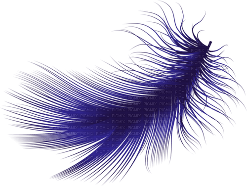 Feather.Blue.Plume.purple.Victoriabea - Free PNG