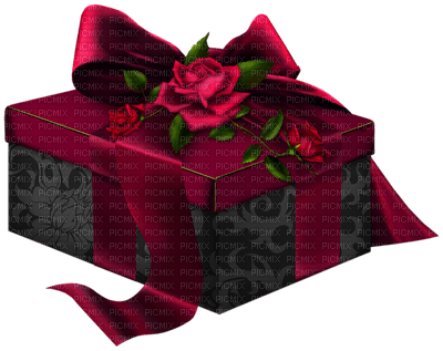 Kaz_Creations Gift Box Present Ribbons Bows Colours - 免费PNG