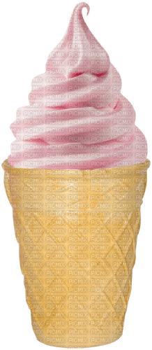 Strawberry Ice Cream Cone - PNG gratuit
