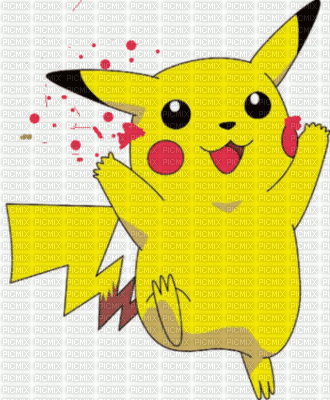 pikachu pokemon pokemons sang beb gta - Zdarma animovaný GIF