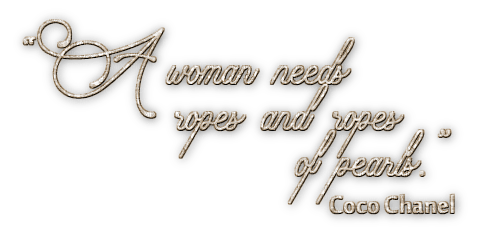 soave text pearl coco chanel sepia - δωρεάν png