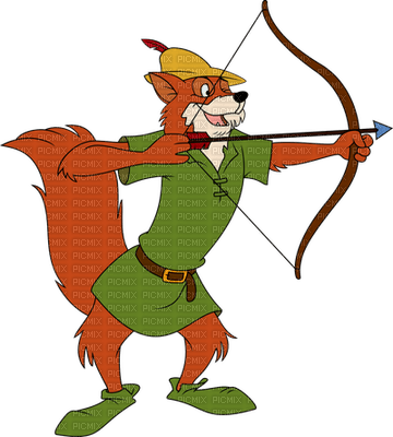 Kaz_Creations Cartoons Robin Hood - png gratis