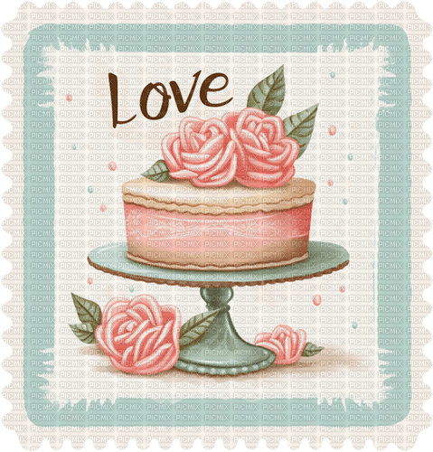 ♡§m3§♡ VDAYE IMAGE vintage stamp pink - gratis png