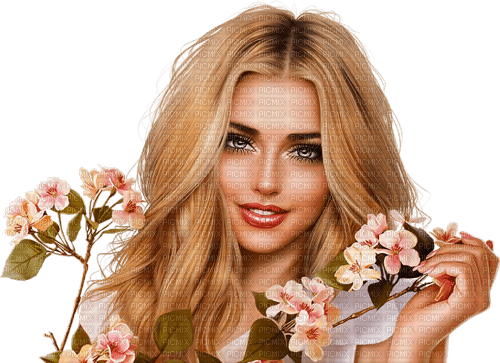 Y.A.M._Spring Woman girl - δωρεάν png