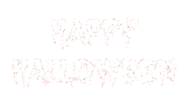 Happy Halloween glitter - Darmowy animowany GIF