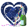 new years heart - 無料のアニメーション GIF