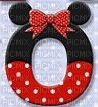 image encre lettre O Minnie Disney edited by me - Free PNG