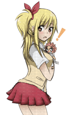 Lucy et Natsu - Free PNG