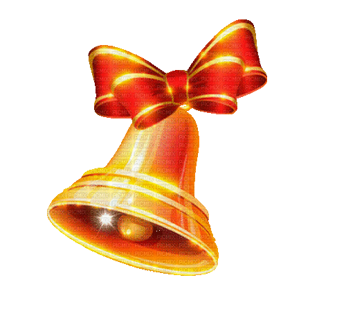 christmas bell by nataliplus - Безплатен анимиран GIF