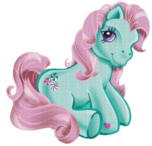 Minty my little pony g3 cute pink green mint - png gratis