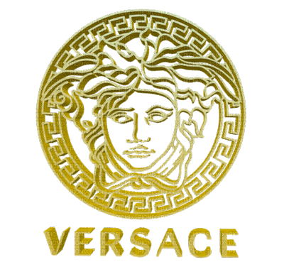Versace Logo Gif Gold  - Bogusia - GIF animé gratuit