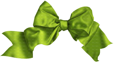 green bow deco kikkapink - zdarma png