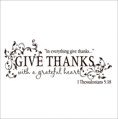 Kaz_Creations Quote Text  Give Thanks - darmowe png