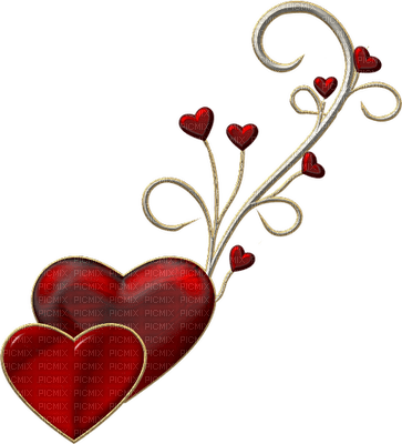 valentine valentin heart coeur deco - бесплатно png