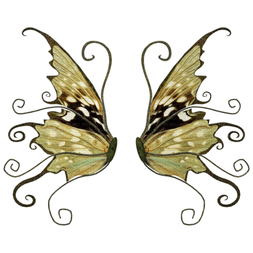 deco fantasy wings png tube kikkapink autumn - PNG gratuit