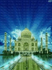 MMarcia  gif Taj Mahal - GIF animado gratis