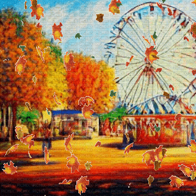 Autumn Funfair - Gratis geanimeerde GIF