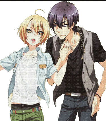Love Stage with hearts - GIF animate gratis