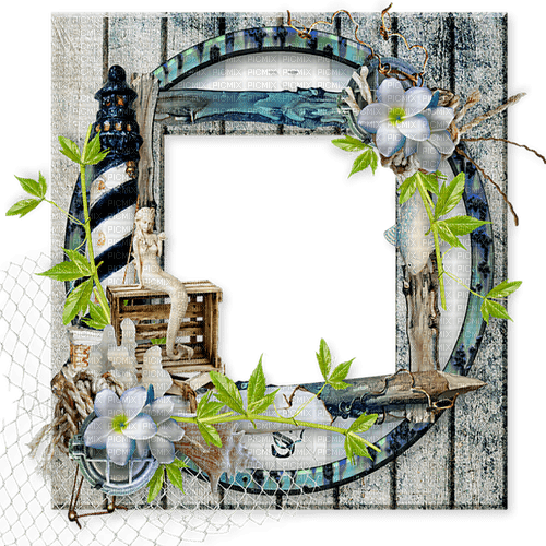 summer frame by nataliplus - Free PNG