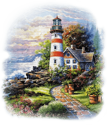 lighthouse katrin - Free PNG