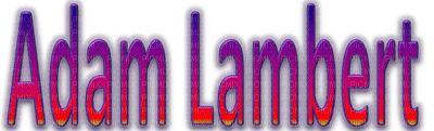 Kaz_Creations Adam Lambert Singer Music Logo Text - бесплатно png