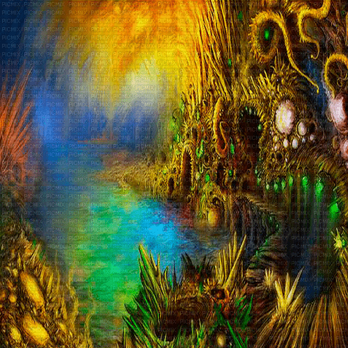 fantasy background by nataliplus - png grátis