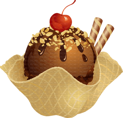 Kaz_Creations Ice Cream Deco - nemokama png