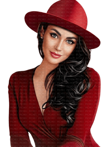 woman in red - δωρεάν png