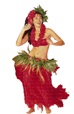 hawaiian woman bp - zdarma png