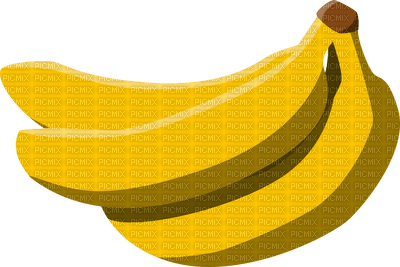 Kaz_Creations Banana Fruit - 無料png