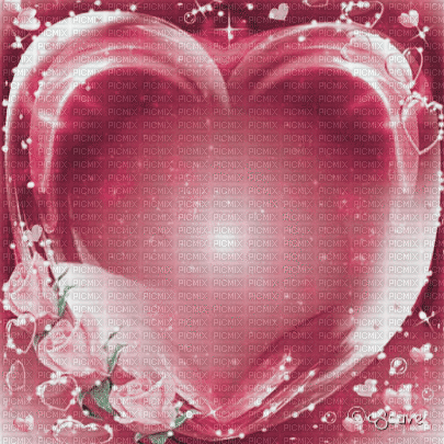 soave background animated valentine flowers rose - Бесплатный анимированный гифка