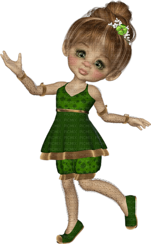 st. Patrick doll  by nataliplus - kostenlos png