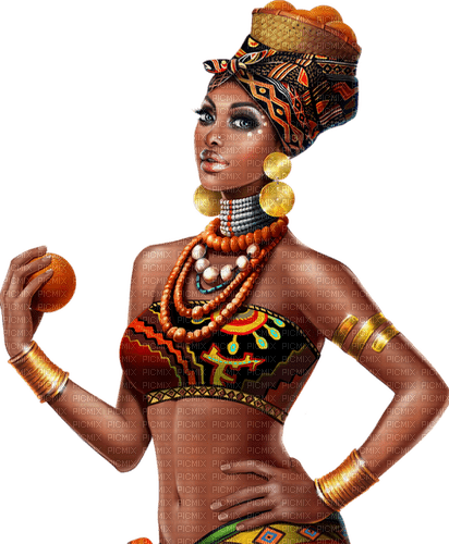 femme africaine.Cheyenne63 - gratis png