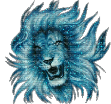 leon by EstrellaCristal - GIF animado grátis
