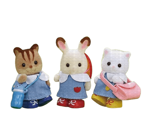 calico critters school - 無料png