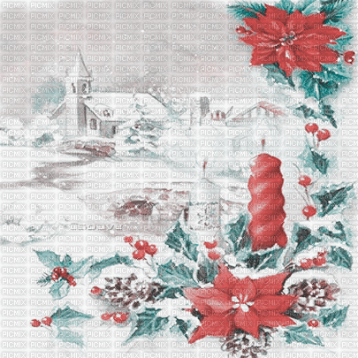 soave animated background christmas winter vintage - Gratis animeret GIF