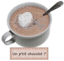 un p'tit chocolat ? - Ücretsiz animasyonlu GIF