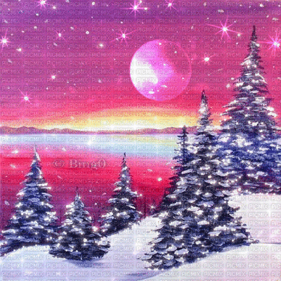 Y.A.M._Winter background - GIF animate gratis