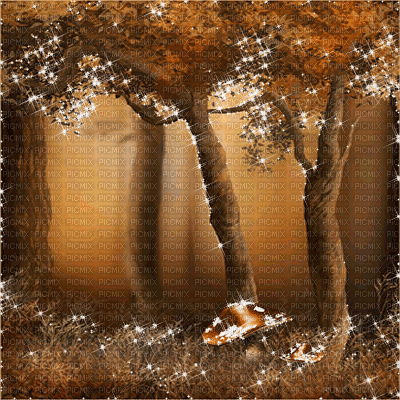 autumn fantasy background gif forest kikkapink - Nemokamas animacinis gif