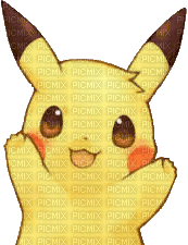 Animated Pikachu (Created with Photopea) - Besplatni animirani GIF