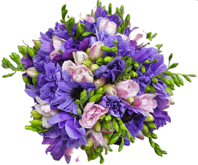 bouquet purple - png gratis