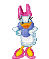 Daisy Duck - GIF animasi gratis