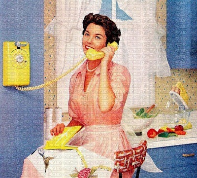 50s housewife - PNG gratuit