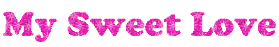 Love Pink Text Gif - Bogusia - Kostenlose animierte GIFs