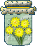 flower jar - GIF animé gratuit