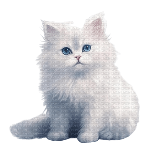 gattino bianco 2 - png gratuito