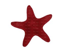 Kaz_Creations Deco Red Scrap Colours Star - png gratis