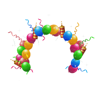Kaz_Creations Party Balloons - bezmaksas png