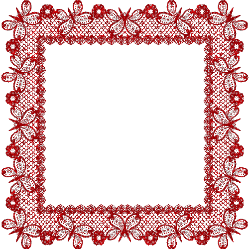 Red Glitter Lace gif - Free animated GIF